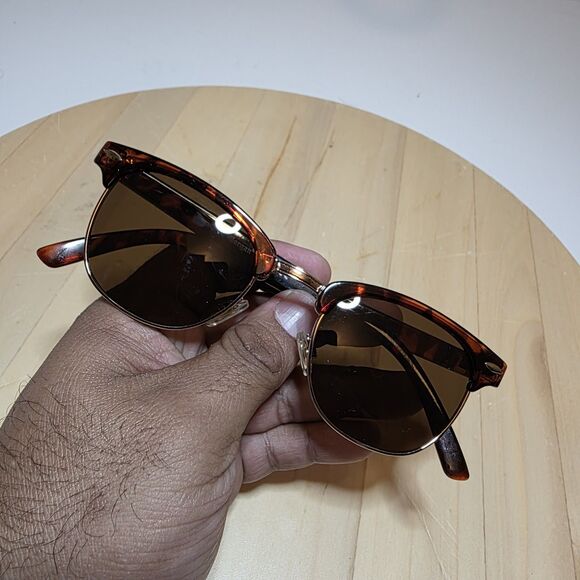 A.J. Morgan 53394 Soho Rectangular Sunglasses Brown Tortoise Unisex No Case - Picture 10 of 10